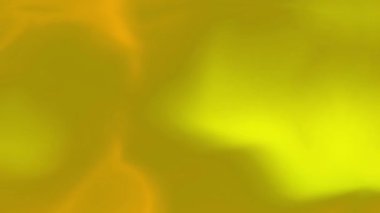 Canlı altın sarısı soyut akışkan hareket arka planı dinamik bir şekilde sıcak turuncu renklerle akıyor.