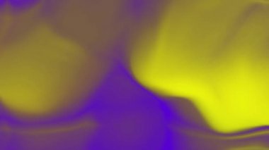 Mor ve neon sarısı kıvrımlı değişim modern tasarım için mükemmel bir dinamik soyut akış yaratır..