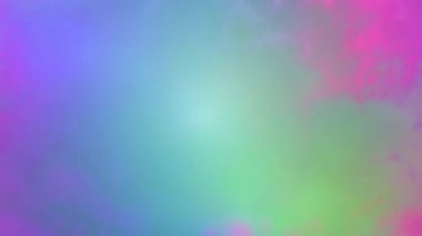 Canlı soyut duman bulutu geçişleri pembe deniz mavisi yeşil harmanlanarak dinamik hareketler için