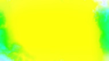 Canlı neon yeşil ve sarı soyut enerji patlaması, yaratıcı projeler için dinamik hareket arkaplanı