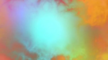 Canlı, kıvrımlı renkler harmanlanmış ruhani, rüya gibi bir atmosfer yaratıyor soyut arka planlar için mükemmel.