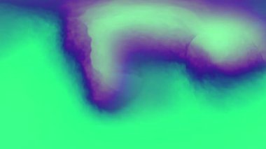 Pürüzsüz renk geçişleri ve rüya gibi atmosferi olan hareketli soyut akışkan hareketler.