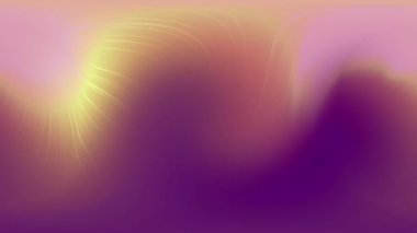 Yaratıcı projeler için altın ışık ve akan enerjiye sahip soyut ve canlı bir arkaplan