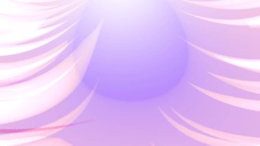 Yumuşak pastel ışık, rüya gibi bir lavanta rengi arka planda dans ederek ruhani ve akışkan bir hareket yaratır..