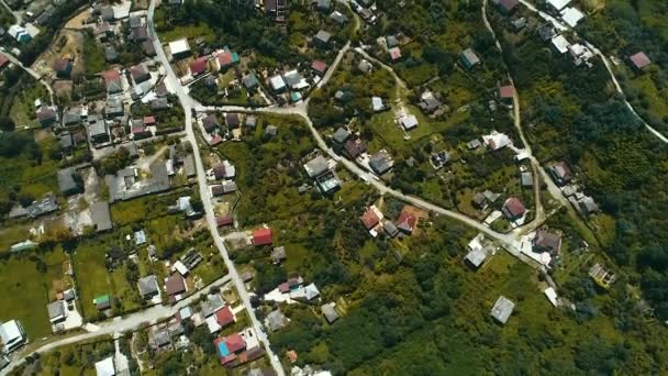 Desenvolvimento privado dos distritos de Sukhumi, Abcásia . — Vídeo de Stock