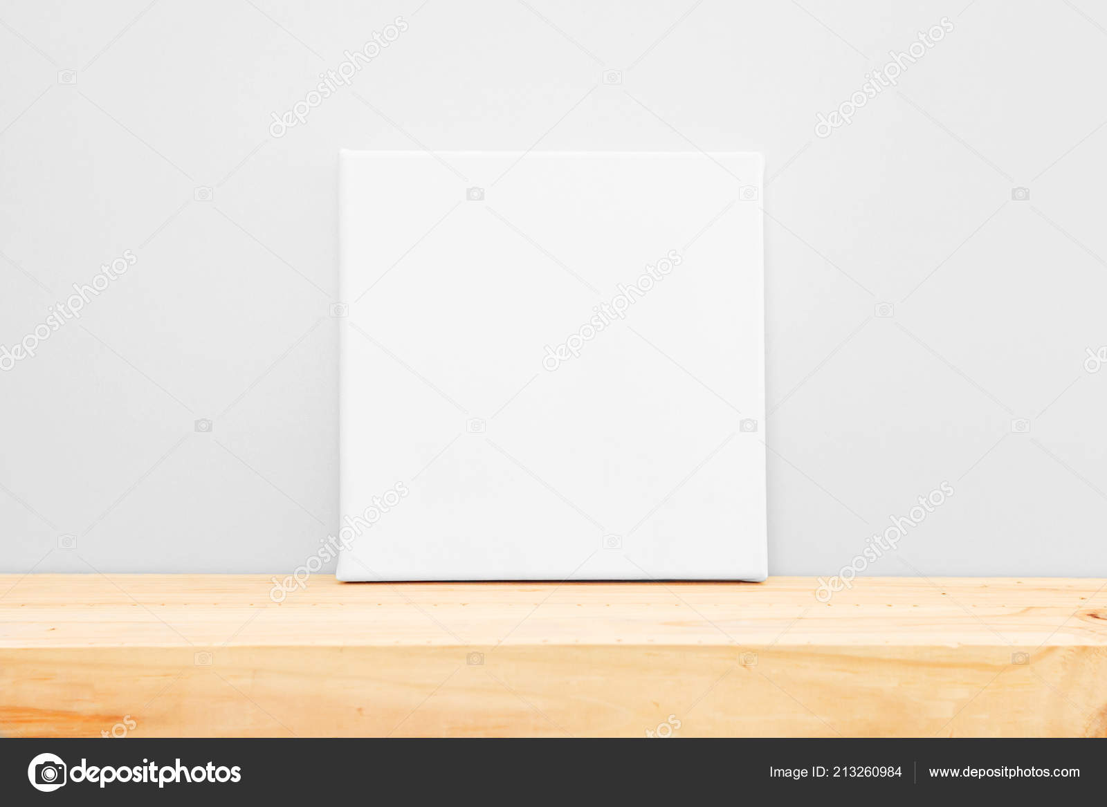 Download Mockup Poster Frame White Square Canvas Wooden Table Royalty Free Photo Stock Image By C Mkhamidulina 213260984