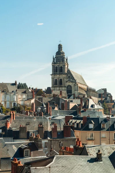 Blois kilise ve çatı mimari.