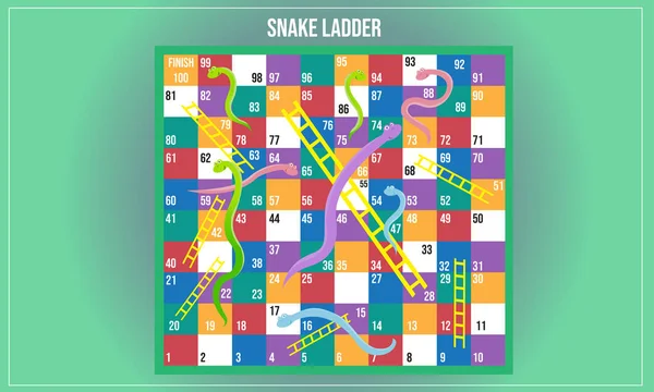 Premium Vector  A snake game template