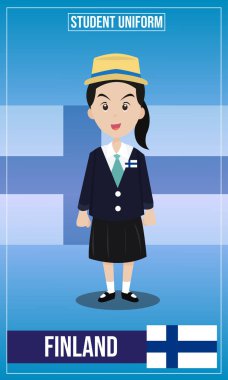 Dünyanın Öğrenci kostümvektör illüstrasyon