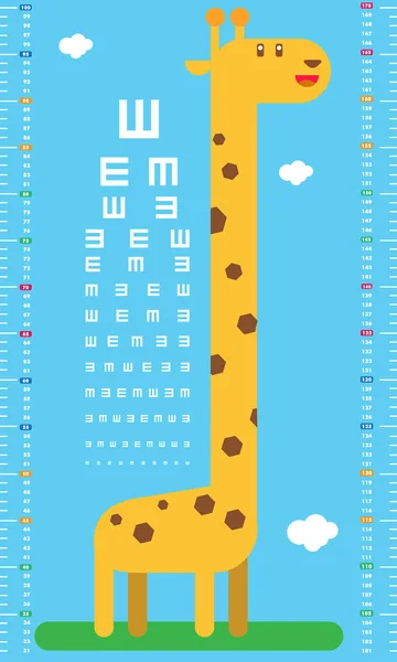 Yükseklik ölçüsünün Vektör Çizimi