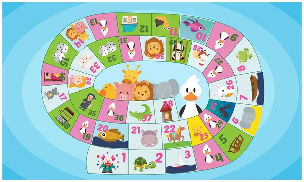 Puzzle oyunu Fantasy merdiven vektör illüstrasyon