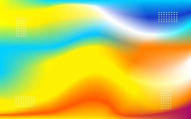 Beyaz noktalı renkli bir arkaplan görüntüler.