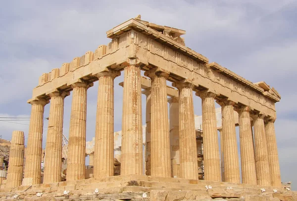 Partenone sull'acropoli in athens, Grecia — Foto Stock
