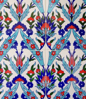 Türkiye'de seramik duvar üzerinde Antik döşeme deseni. Karo, Seramik Türkiye
