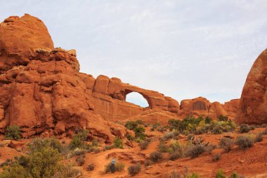 Panoramik, Arches National Park. Moab, Utah,