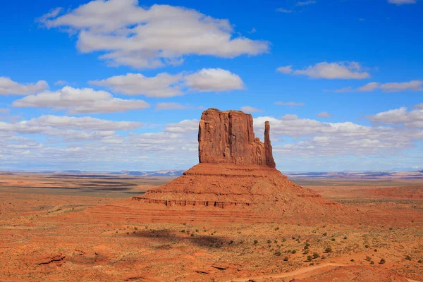 Panorama ünlü Buttes ve Anıt Vadisi Arizona, ABD ile.