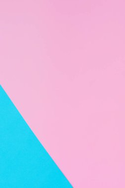 En iyi manzaralı şık pastel renk arka plan doku. En az kavramı. Düz yatıyordu. Pembe ve mavi. Pop Art.