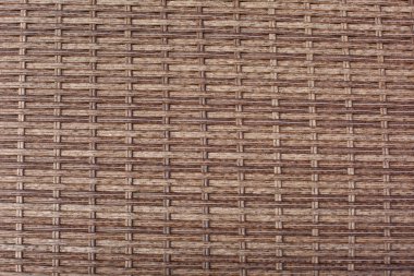 Sentetik rattan doku arka plan dokuma. Brawn plastik sepet arka plan. Plastik rattan doku arka plan