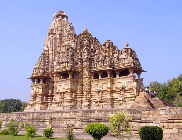 Old Erotic Temple in Khajuraho, Madhya Pradesh, Stock Image