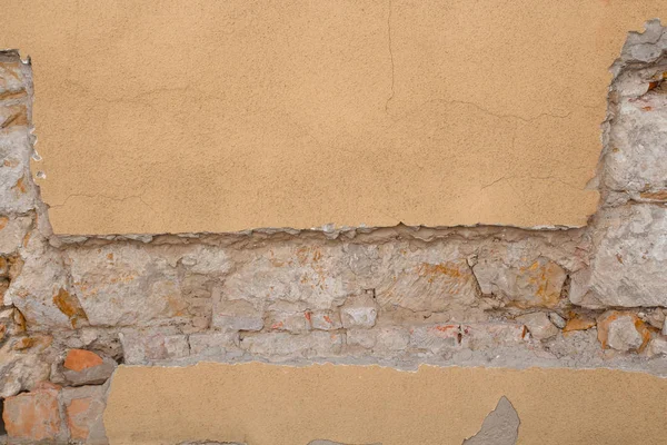 Пустая кирпичная текстура стен. Раскрашенная проблемная поверхность стены. Гранжи Уайд Брикволл. Гранж Ред Стоунволл . — стоковое фото