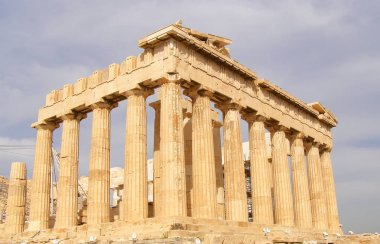 Atina, Yunanistan 'da Akropolis' te partenon