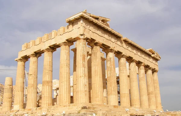 Partenone sull'acropoli in athens, Grecia — Foto Stock