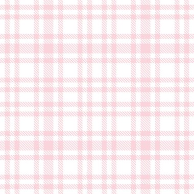 Tartan dikişsiz vektör ekose desen. Damalı ekose doku. Kız kadın için geometrik basit kare arka plan