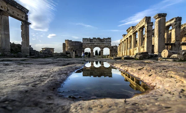 Hierapolis Antigua Ciudad Pamukkale Turquía — Foto de Stock