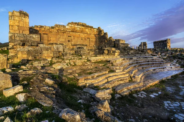 Гієраполь Стародавнє Місто Памукккале Туреччина — стокове фото