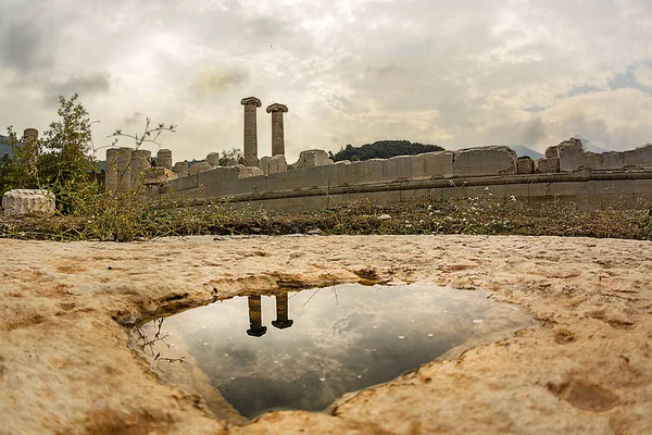 Artemis Temple Sardes Salihli Manisa Turquía — Foto de Stock