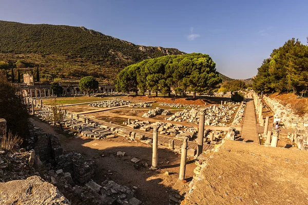 Ephessus Cidade Antiga Selcuk Zmir — Fotografia de Stock