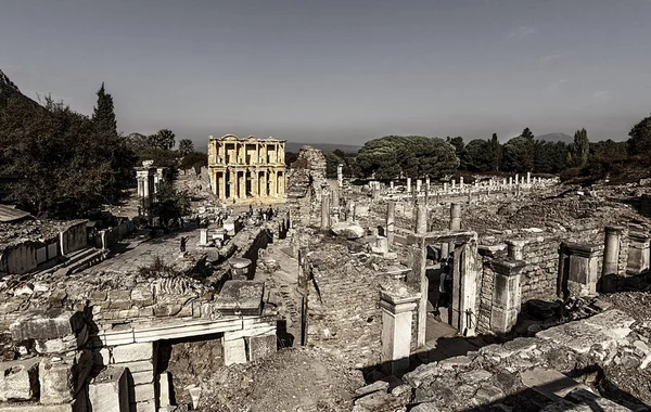 Ephessus Antika Staden Selcuk Izmir — Stockfoto