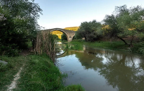 Believed Magnificent Bridge Located Uak Zmir Highway Uak Olucak Village — Stock Photo, Image