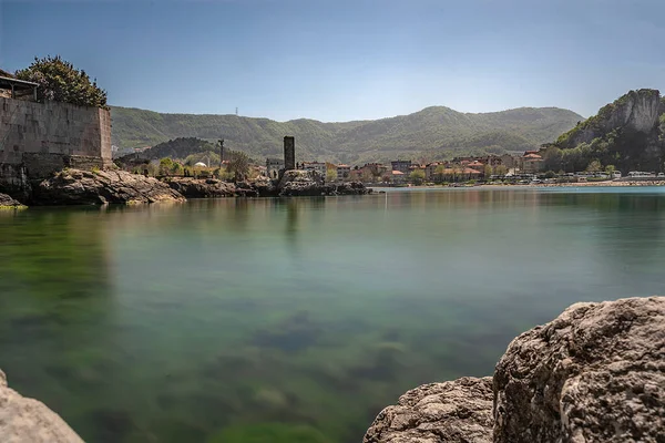 Encantadora Ciudad Pesquera Amasra Turquía — Foto de Stock