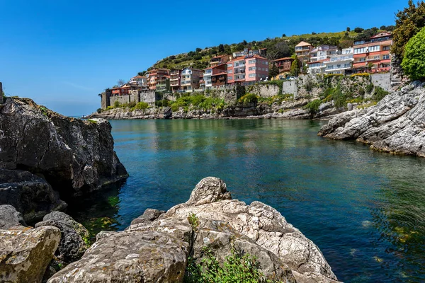 Encantadora Ciudad Pesquera Amasra Turquía — Foto de Stock