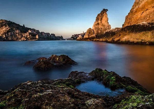 Das Sehr Charmante Türkische Fischerdorf Amasra — Stockfoto