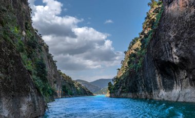 Türkiye 'nin yeni turizm noktası Arapapisti Kanyonu' ydu.