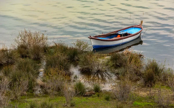 Bateaux Pêche Pêchant Dans Lac Bafa — Photo