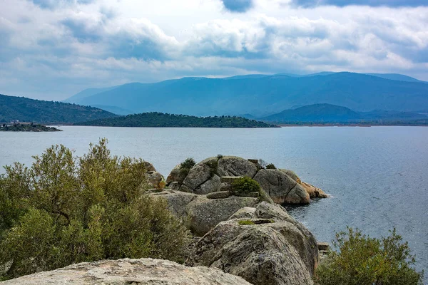 Paesaggio Dal Bordo Del Lago Bafa — Foto Stock