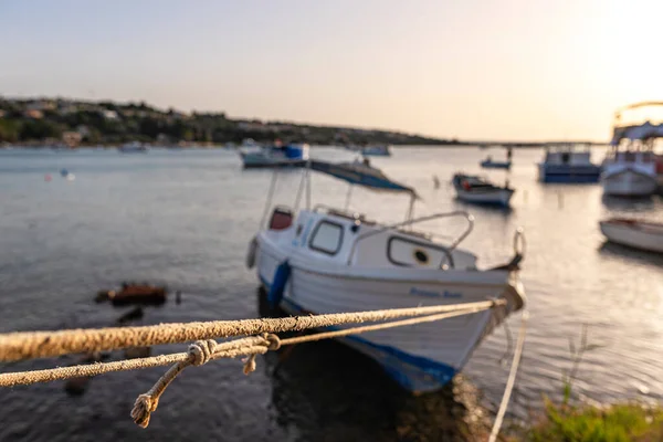 Ildiri Ein Windiges Fischerdorf Auf Der Halbinsel Ist Ein Ferienort — Stockfoto