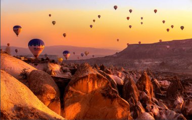 Cappadocia Balon Görsel Gösterisi