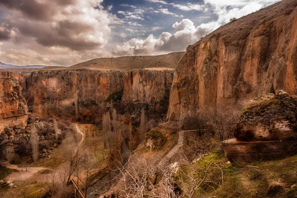 Capadocia Valle Ihlara Iglesias Antiguas —  Fotos de Stock