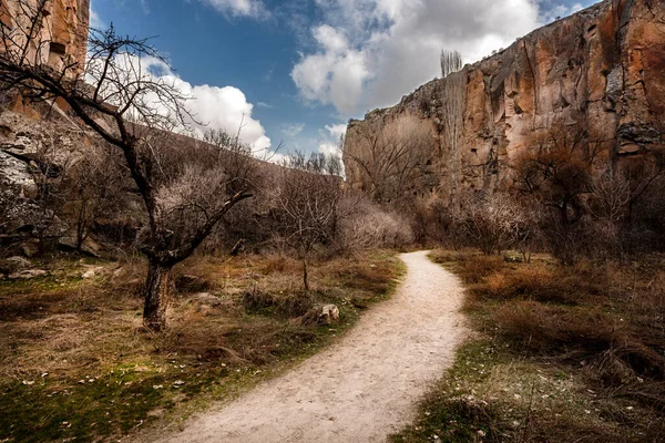 Cappadocia Κοιλάδα Ihlara Και Παλιές Εκκλησίες — Φωτογραφία Αρχείου