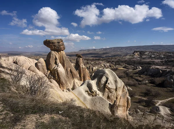 Capadocia Lugar Interesante Tanto Para Turistas Locales Como Extranjeros Por —  Fotos de Stock