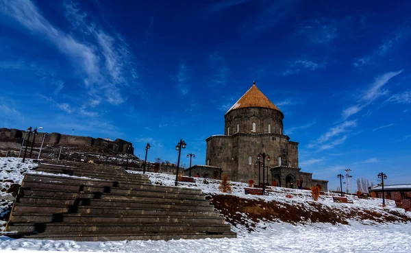 Monumentos Históricos Centro Cidade Kars — Fotografia de Stock