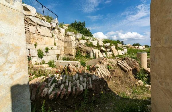 テオスの古代都市は芸術家協会が設立された最初の都市です — ストック写真