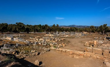 Teos antik kenti seferihisar İzmir Türkiye