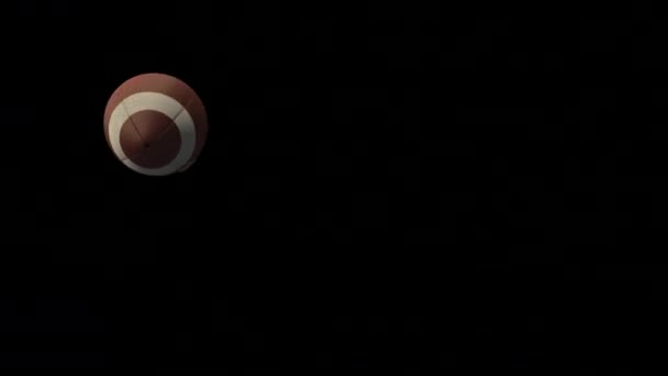 Повільний Рух Літаючих Американського Футболу Рендерінг Prores 4444 Кадри Альфа — стокове відео