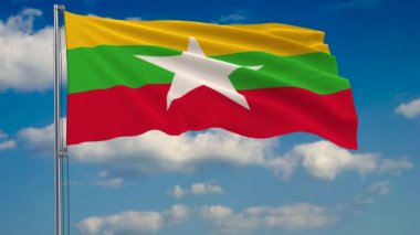 myanmar bayrağı