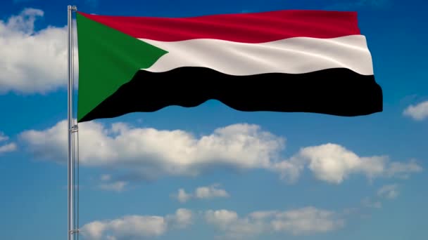 Σημαία του Σουδάν — Αρχείο Βίντεο